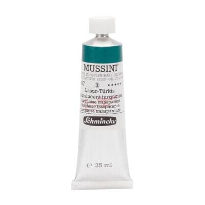 Schmincke Mussini Artist Yağlı Boya 35 ml 497 Translucent Turquoise Seri 3 