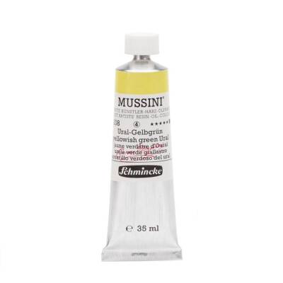 Schmincke Mussini Artist Yağlı Boya 35 ml 208 Yellowish Green Ural Seri 4 
