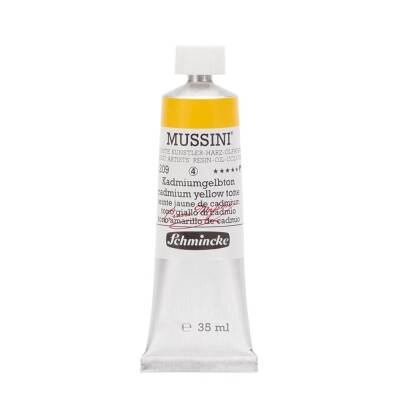 Schmincke Mussini Artist Yağlı Boya 35 ml 209 Cadmium Yellow Hue Seri 4 