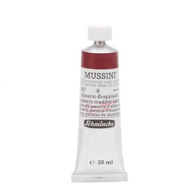 Schmincke Mussini Artist Yağlı Boya 35 ml 347 Alizarin Madder Lake Seri 4 