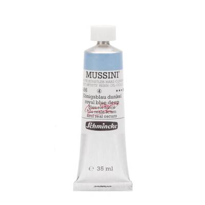 Schmincke Mussini Artist Yağlı Boya 35 ml 486 Royal Blue Deep Seri 4 