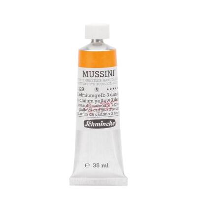 Schmincke Mussini Artist Yağlı Boya 35 ml 229 Cadmium Yellow 3 Deep Seri 5  - 1