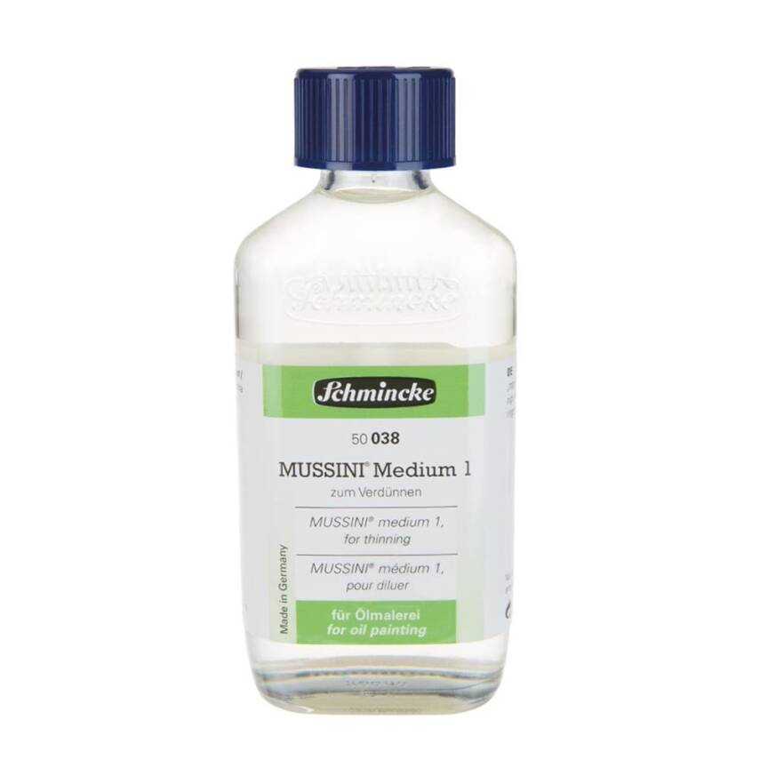 Schmincke Mussını Medium 1 Yağlı Boya İnceltici 200 ml 50038 - 1