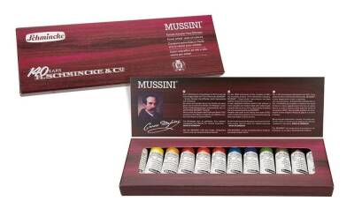 Schmincke Mussini Oil Paint Set Special Series 12 x 15 ml Tube 70717