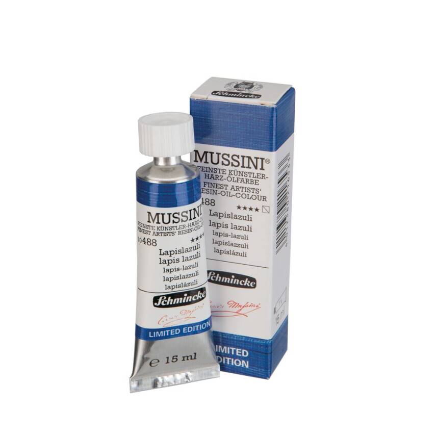 Schmincke Mussini Yağlı Boya Özel Üretim Lapis Lazuli 15 ml - 2