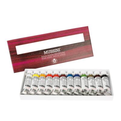 Schmincke Mussini Yağlı Boya Seti 12 x 15 ml Tüp 70012 - 3