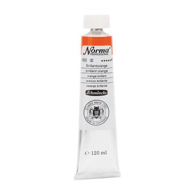 Schmincke Norma Professional Oil Paint Brilliant Orange 120 ml