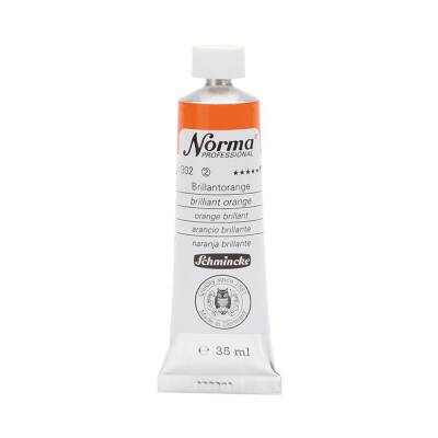 Schmincke Norma Professional Oil Paint Brilliant Orange 35 ml