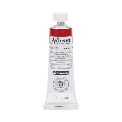 Schmincke Norma Professional Oil Paint Cadmium Red Deep 35 ml