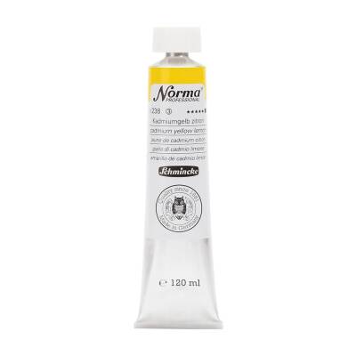 Schmincke Norma Professional Oil Paint Cadmium Yellow Lemon 120 ml