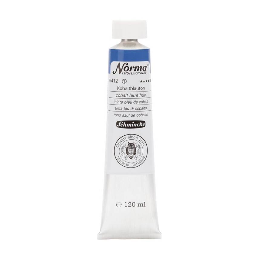 Schmincke Norma Professional Oil Paint Cobalt Blue Hue 120 ml - 1