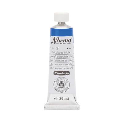 Schmincke Norma Professional Oil Paint Cobalt Cerulean Blue 35 ml
