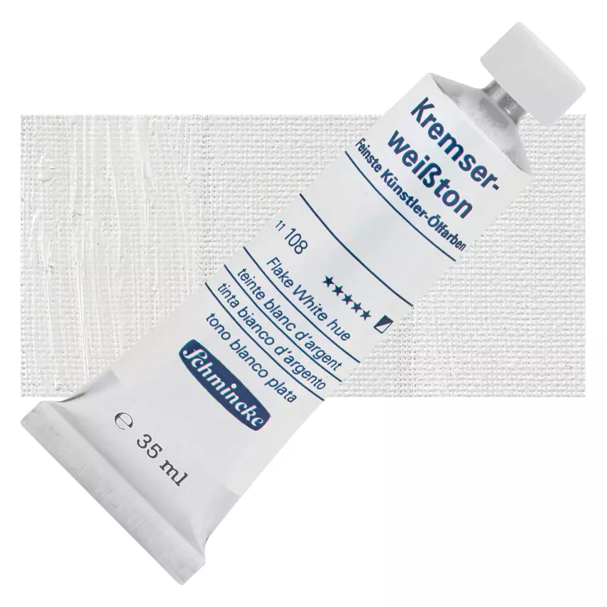 Schmincke Norma Professional Oil Paint Flake White Hue 35 ml. - 1