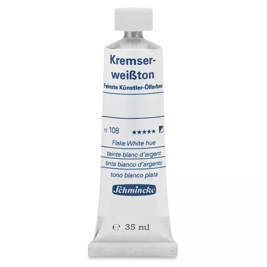 Schmincke Norma Professional Oil Paint Flake White Hue 35 ml. - 1