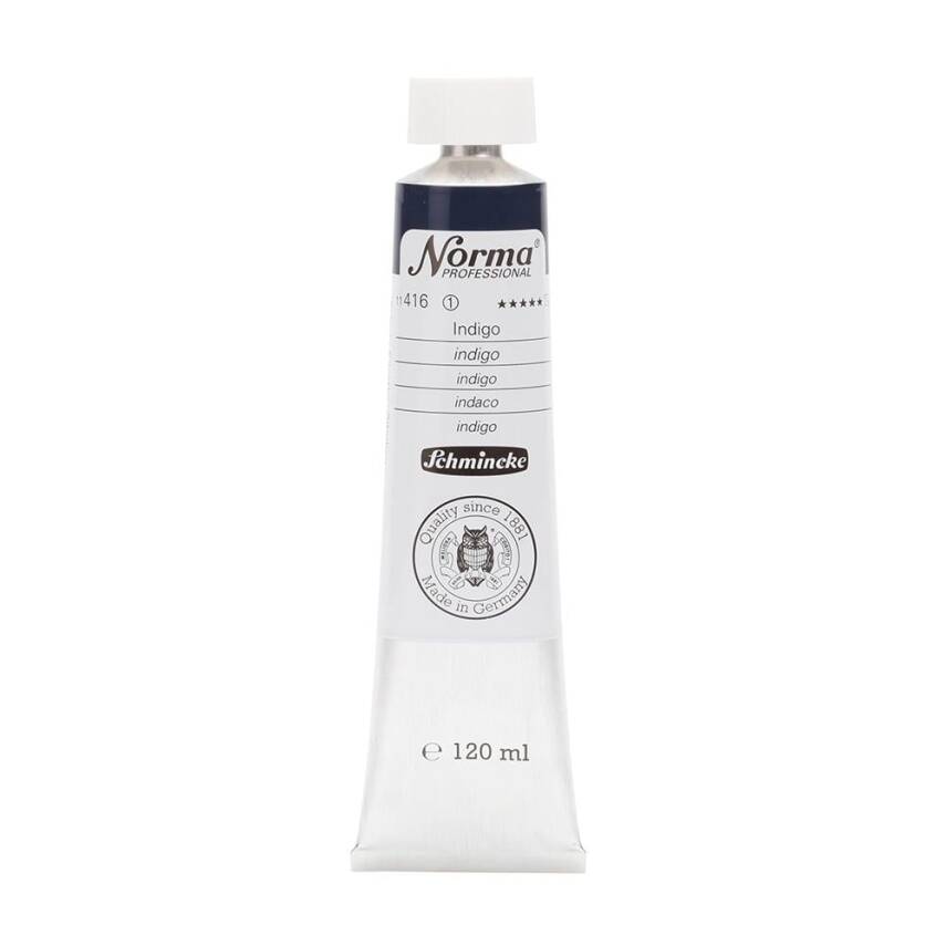 Schmincke Norma Professional Oil Paint Indigo 120 ml - 1