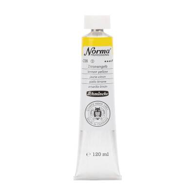 Schmincke Norma Professional Oil Paint Lemon Yellow 120 ml