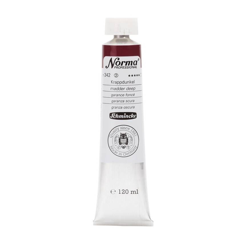 Schmincke Norma Professional Oil Paint Madder Deep 120 ml - 1