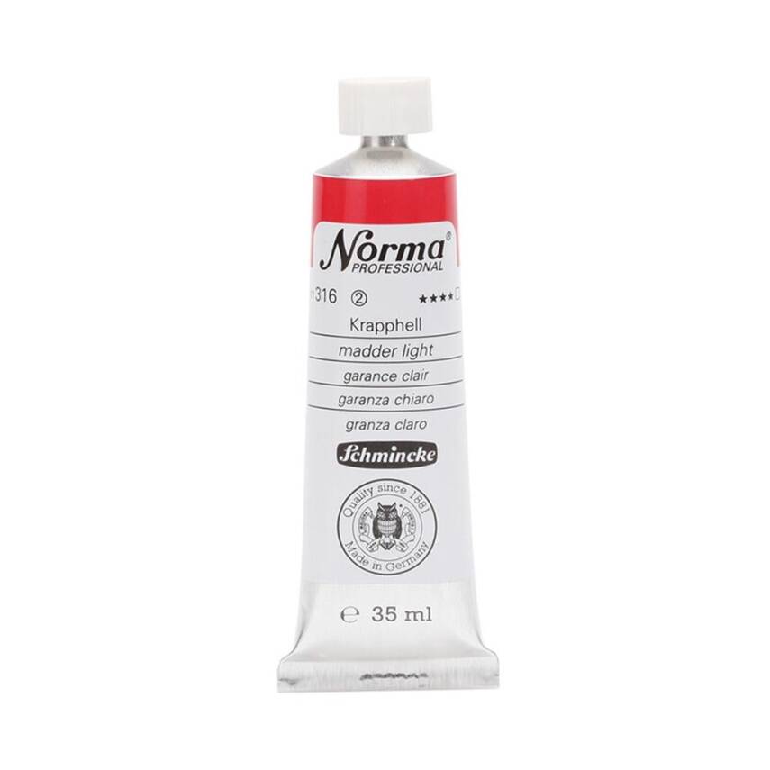 Schmincke Norma Professional Oil Paint Madder Light 35 ml - 1