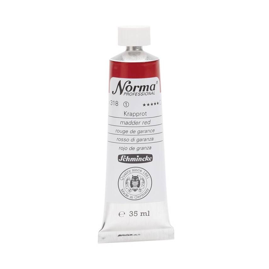 Schmincke Norma Professional Oil Paint Madder Red 35 ml - 1
