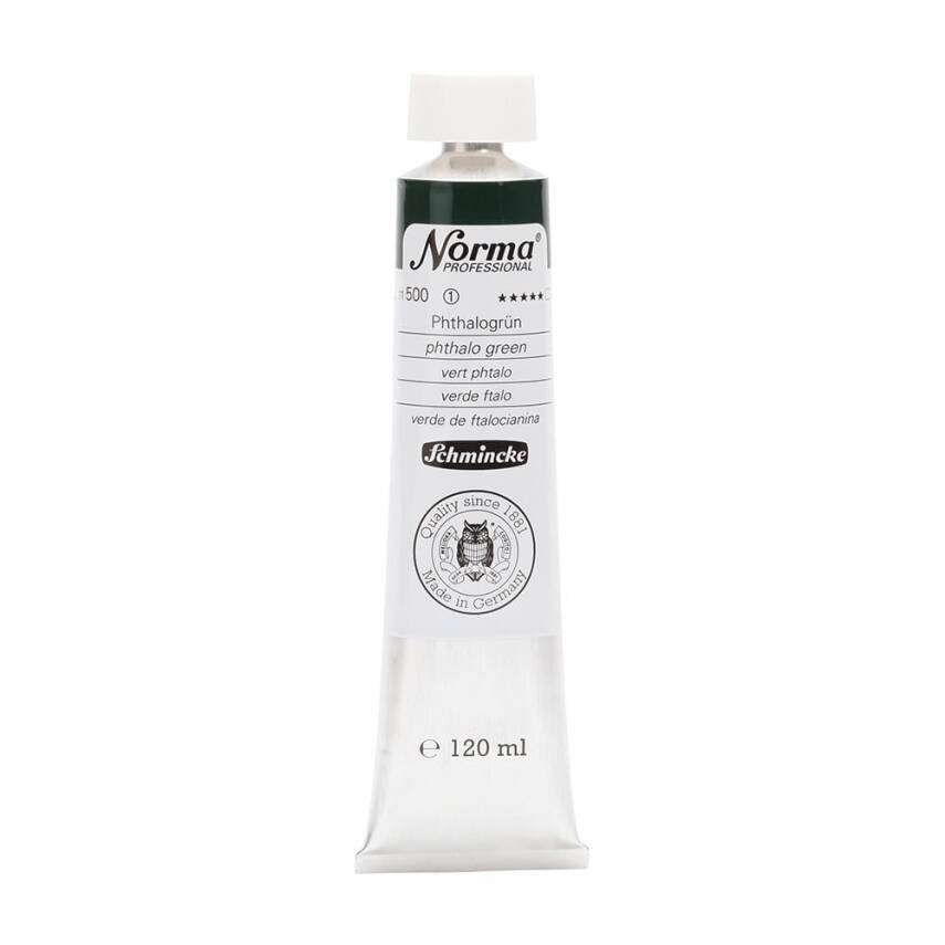 Schmincke Norma Professional Oil Paint Phthalo Green 120 ml - 1