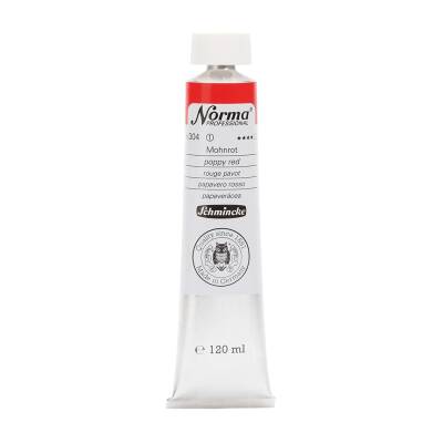 Schmincke Norma Professional Oil Paint Poppy Red 120 ml