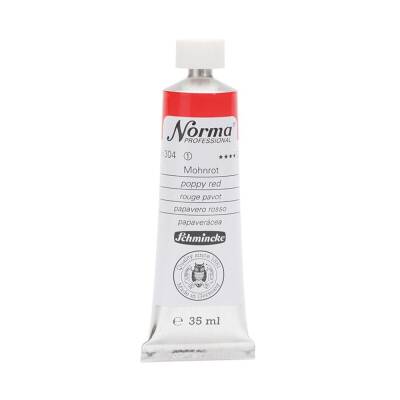 Schmincke Norma Professional Oil Paint Poppy Red 35 ml
