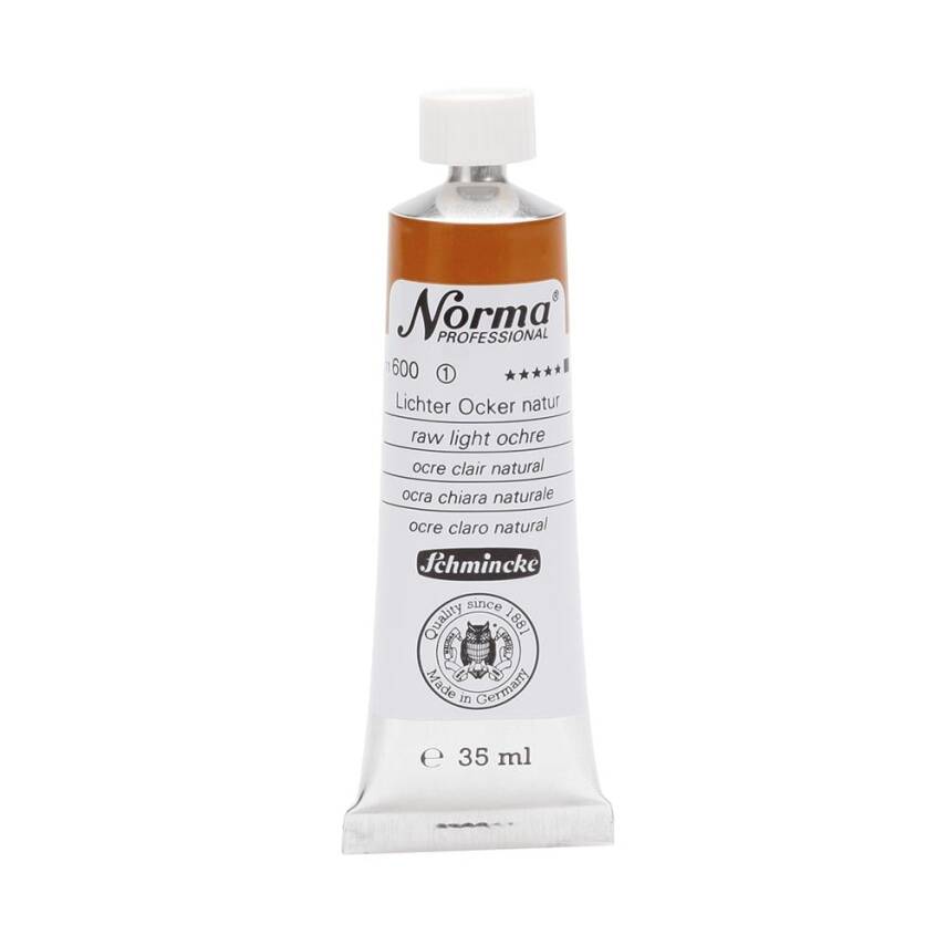 Schmincke Norma Professional Oil Paint Raw Light Ocher 35 ml - 1