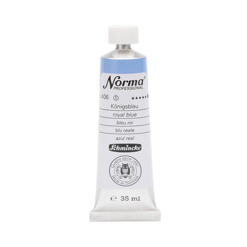 Schmincke Norma Professional Oil Paint Royal Blue 35 ml - 1