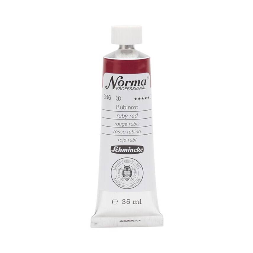 Schmincke Norma Professional Oil Paint Ruby Red 35 ml - 1