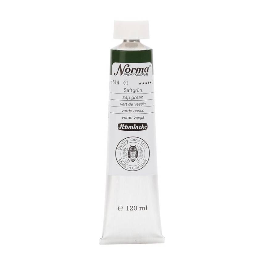 Schmincke Norma Professional Oil Paint Sap Green 120 ml - 1
