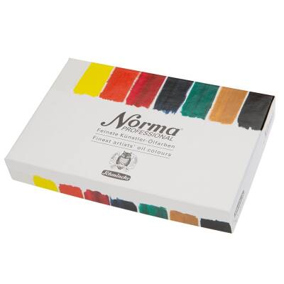 Schmincke Norma Professional Oil Paint Set 8 x 20 ml (1)