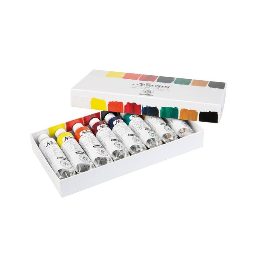 Schmincke Norma Professional Oil Paint Set 8 x 35 ml - 2