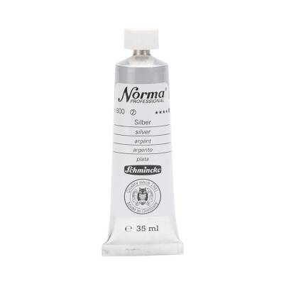 Schmincke Norma Professional Oil Paint Silver 35 ml