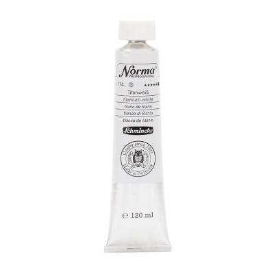 Schmincke Norma Professional Oil Paint Titanium White 120 ml