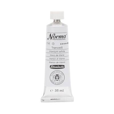 Schmincke Norma Professional Oil Paint Titanium White 35 ml