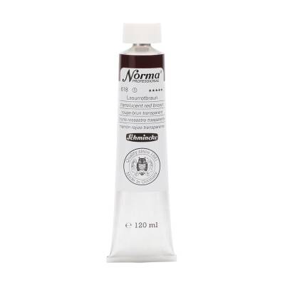 Schmincke Norma Professional Oil Paint Translucent Red Bro120 ml
