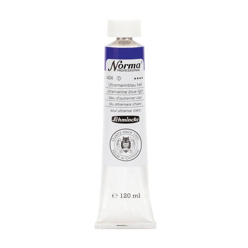 Schmincke Norma Professional Oil Paint Ultramarine Blue Light 120 ml - 1