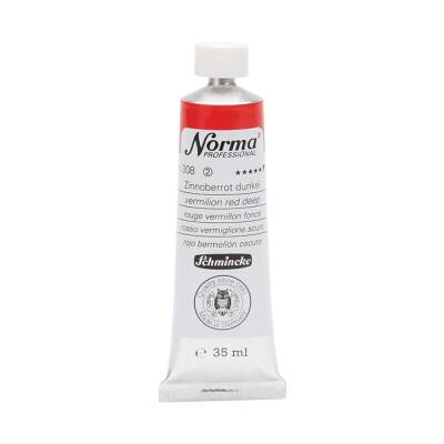 Schmincke Norma Professional Oil Paint Vermilion Red Deep 35 ml