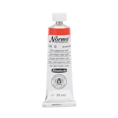 Schmincke Norma Professional Oil Paint Vermilion Red Light 35 ml