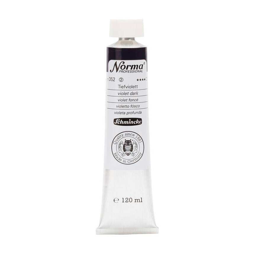 Schmincke Norma Professional Oil Paint Violet Dark 120 ml - 1