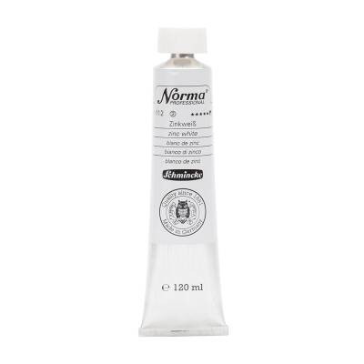 Schmincke Norma Professional Oil Paint Zinc White 120 ml