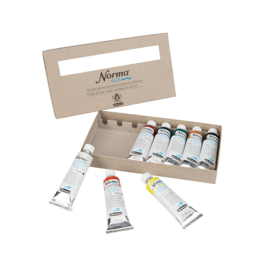 Schmincke Norma Professional Sulandırılabilir Yağlı Boya Seti 8 x 35 ml - 3