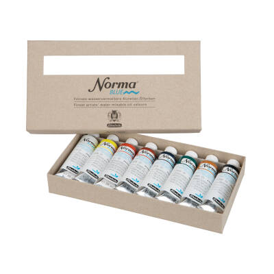 Schmincke Norma Professional Sulandırılabilir Yağlı Boya Seti 8 x 35 ml (1)