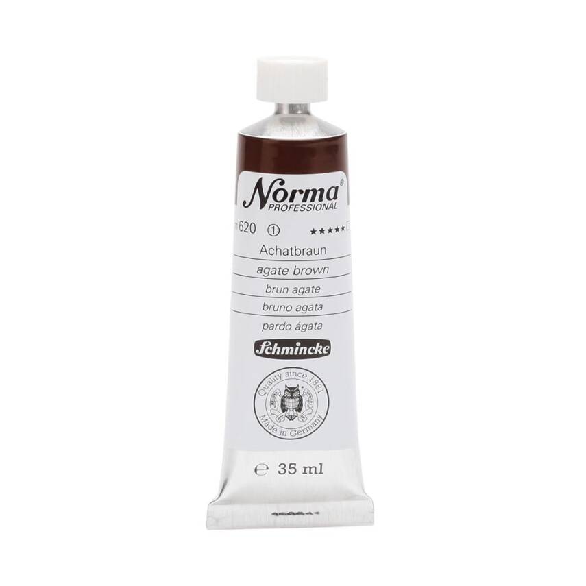Schmincke Norma Profesyonel 35 ml 620 Agate Bro    - 1