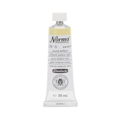 Schmincke Norma Profesyonel 35 ml 234 Brilliant Yellow Light  