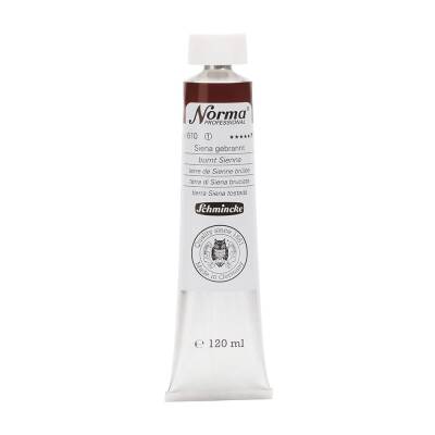Schmincke Norma Profesyonel 120 ml 610 Burnt Sienna  