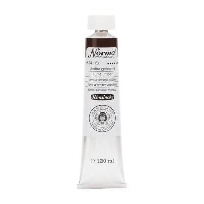 Schmincke Norma Profesyonel 120 ml 624 Burnt Umber  