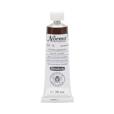 Schmincke Norma Profesyonel 35 ml 624 Burnt Umber   