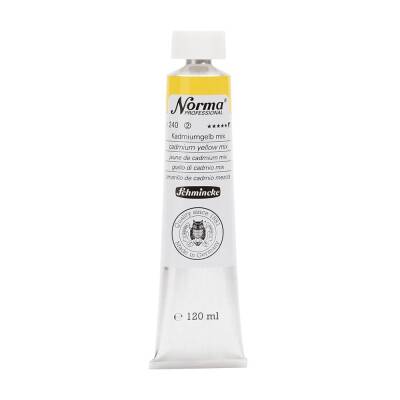Schmincke Norma Profesyonel 120 ml 240 Cadmium Yellow Mix 