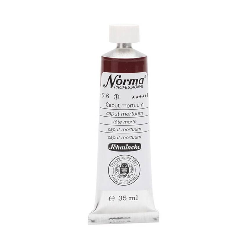 Schmincke Norma Profesyonel 35 ml 616 Caput Mortuum    - 1